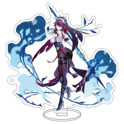 China Japan Game Genshin Impact Cosplay Character Acrylic Stand Plate Figure Standers for sale