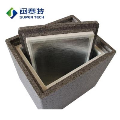 China Medicine Foam EPPcombined With Vacuum Insulated Cooler Chain Boxes For Cold Chain Logistics for sale