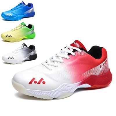 China Active Comfortable Non-slip Tennis Sneakers Fashion Sports Shoes Adult Sports Badminton Shoes For Women Men Size 45 46 for sale