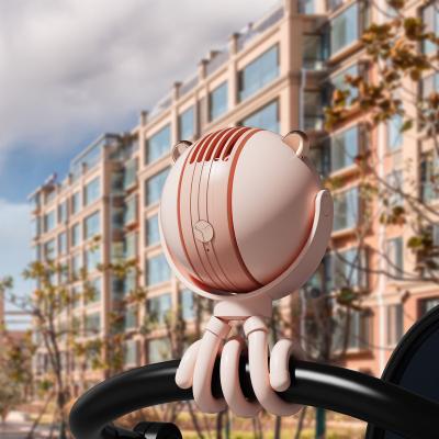 China Handheld USB Rechargeable Octopus Car Seat Baby Stroller Fan Portable Mini Fan Usb Rechargeable Jellyfish Amazon Best-selling Mini Stroller Soft Fan for sale