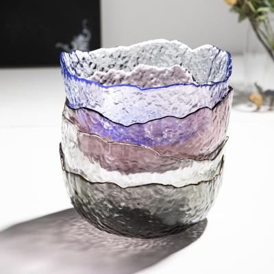 China Viable Tableware Glass Salad Bowl Glass Mixing Bowl for sale