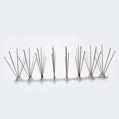 China Viable Hot Sale Birds Repel Control PP Base Stainless Steel Bird Spike For Bird Control for sale