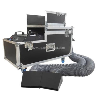 China 3000w Double Output Low Output Water Fog Machine Smog Maker Fog Machine 91x46x49cm/43kg for sale