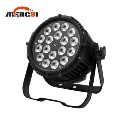 China 18PCS Par Light LED IP65 DJ Full Color Waterproof Outdoor Stage Par Light 31*26*25cm for sale