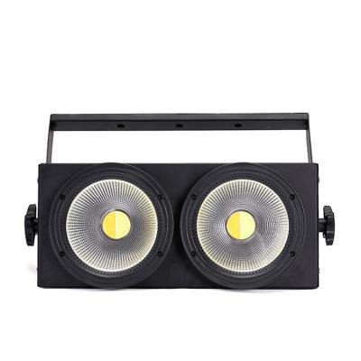 China assisting light 100w*2 2 eye LED COB blinder light assist light for party 11*15*10cm for sale