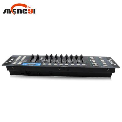 China 16 channel 192 dmx 512 controller stage dmx lighting control desk 570*185*120MM for sale