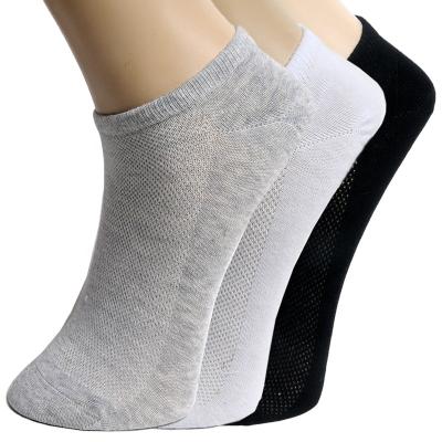 China Wholesale QUICK DRY Mens Cotton Hosiery Solid Color Breathable Low Cut Casual Socks Sports Socks for sale