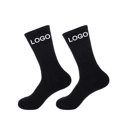 China QUICK DRY Manufacturer Combed Cotton Bamboo Material Sport Style No MOQ Custom Socks Copy To Make Your Own Logo Design Socks Women And Men for sale