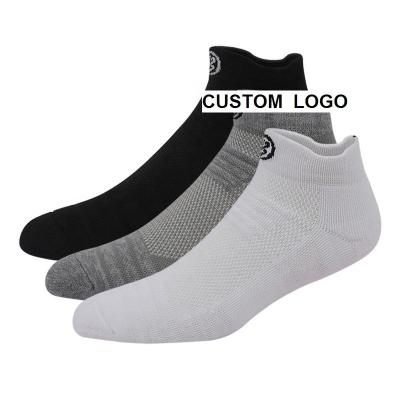 China Breathable Thick Bamboo Logo Socks Men Custom Compression Cycling Athletic Socks Sport for sale