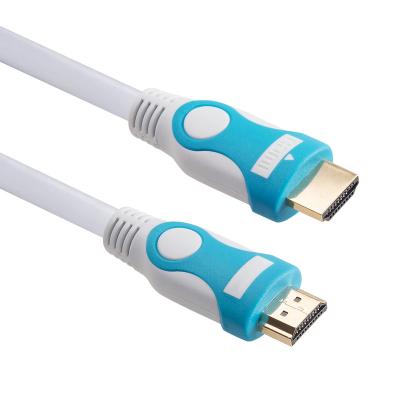 China Wholesale Two Color Camera Blue And White Injection Molding HDMI 2.0 4K/60HZ Wire Electronic Cable For Home Theater System for sale