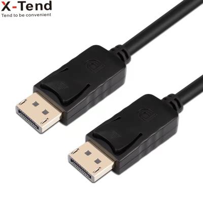 China Camera DP to DP 1.4 8K@60HZ/4K@120HZ/4K@60HZ 32.4Gbps cable support for PC HDTV for sale