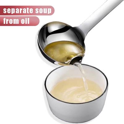 China Sustainable 304 Stainless Steel Household And Grease Separating Kitchen Accessories Soup Oil Separator Pouches for sale