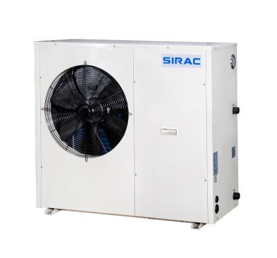 China Outdoor central heating Warmepumpe, air to water heat pump 8-12kw, heat pump from SIRAC for sale