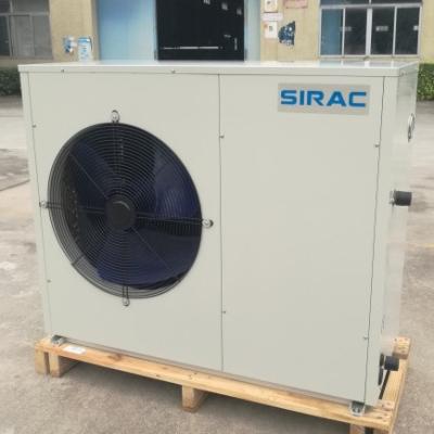 China Outdoor Energy Saving Residential Water Heater Inverter Inverter DC Air To Water Heat Pump for sale