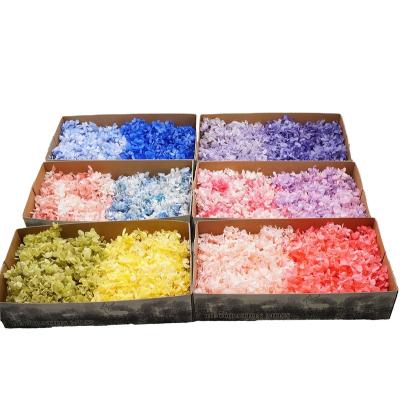 China 100g/box Preserved Forever Rose Hydrangea Preserved Eternal Flower Hydrangea Material For Decoration 25-20-15cm for sale