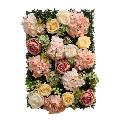 China Resup Party FW-G10 40*60cm Panel $14 Artificial Backdrop Wedding Decoration Flower Wall for sale