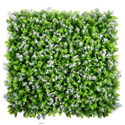 China Factory Wholesale Minimalist Artificial Grass Wall Panels Mats Green Wall Panels Backdrop Plastic Grass Wall Panels For Decoration for sale