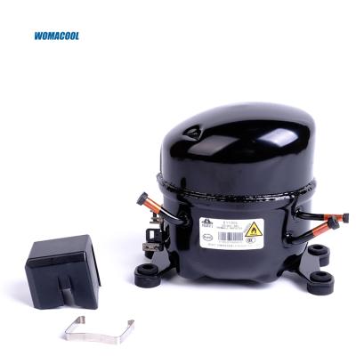 China Refrigeration parts r600a 1/4hp small fridge compressor refrigerator compressor E110CL 220-240V/50Hz for sale