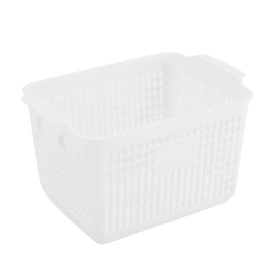 China LATTLIV Large Capacity Baskets Toy Cosmetic Clothes Picnic Bath Products Viable Plastic Organizer Drain Storage Basket for sale