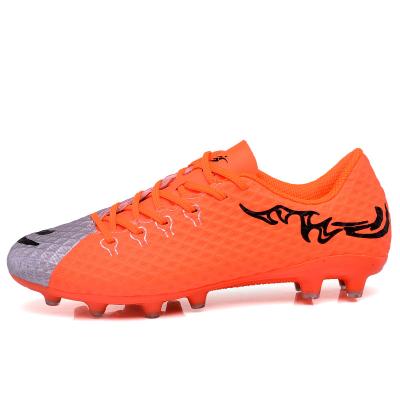 China Fashion\Comfortable\Durable\Breathable Football Kids Sports Soccer Shoes 2020 AG Long Nails Mens and Womens Football Boots Trainers for sale