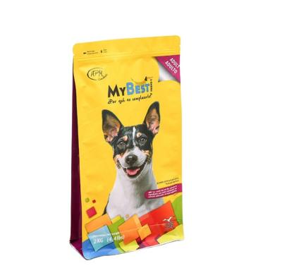 China Moisture Proof Reusable Food Pouch Stand Up Dog Cat Treat Food Bag Packaging for sale