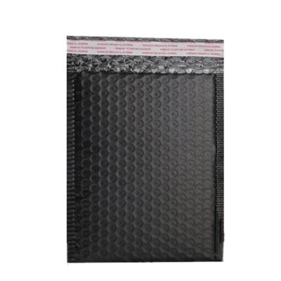 China Custom Bare Poly Envelope Pouch Expandable Bubble Mailer 4 x 8 Black Packaging Bags for sale