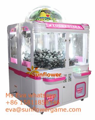 China 4Players Toy Catcher Machine For Sale Pusy gift Crane Claw Machine Factory from China for sale