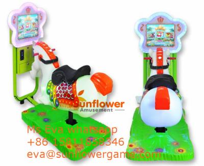 China South America Popular 3D Video Multi Games Horse Kiddie Rides For Sale Chile Market Kiddie Ride Distributors for sale