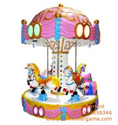 China China Amusement Park Rides Manufacturer Luxury 6player Horse Carousel For Sale for sale