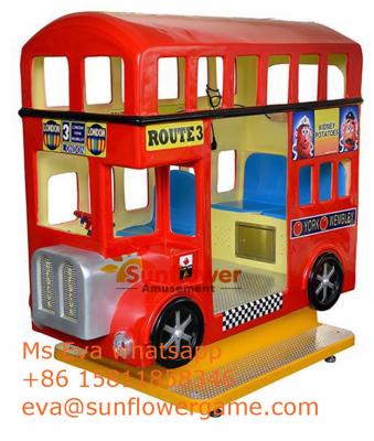 China Game Center Luxury Best London Bus Kiddie Rides For Sale in Pakistan market for sale