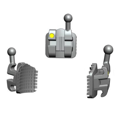 China Monoblock Dental Regional Side MBT Roth Orthodontic Brackets for sale