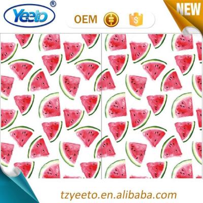 China Watermelon Printing PVC Self Adhesive Book Cover Roll Book Tarpaulin Plastic Film for sale