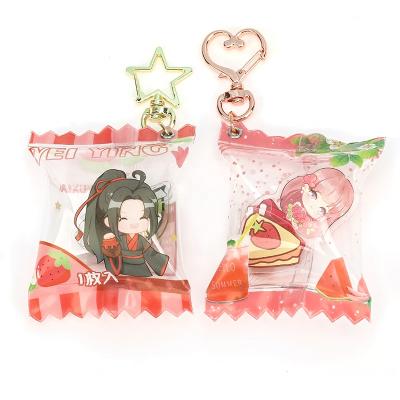 China Custom Cute Inflatable Candy Charm Vograce Advertising Candy Charm Transparent Candy Charms for sale