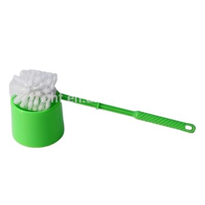 China Sustainable 101B Colorful Plastic Toilet Cleaning Brush Ball With Holder for sale