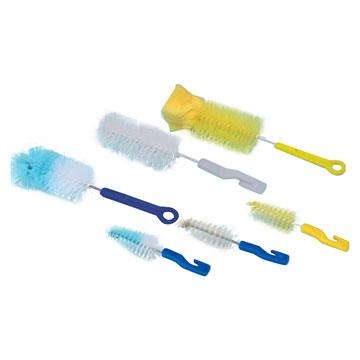 China Viable Plastic Kitchen Bottle Cleaning Brush for sale