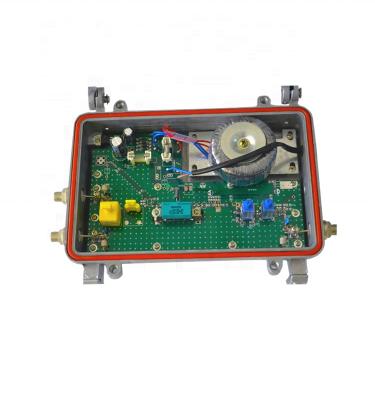 China FTTH FTTB FTTX network Yatai 4 way 60v/220v catv return path trunk amplifier for sale