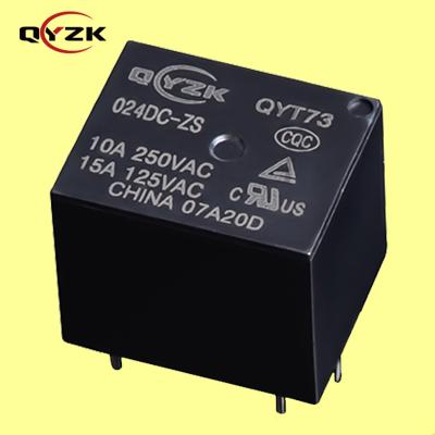 중국 Sealed 24 v Relay For Washing Machine Relay 10 Pin 0.36W Amp 250VAC 30VDC 5 Pin 0.36W Spare Smart Socket PCB DC Mini Relay 판매용