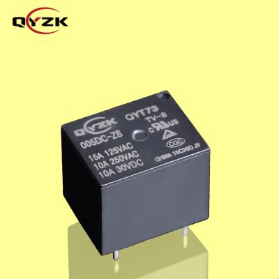 China 5 Vdc SPDT Rating Sealed Load 10AMP 250VAC 10A 30VDC 5-Pin 0.36W Alternative To JS T72 For Microwave Oven DC PCB Power Relay zu verkaufen