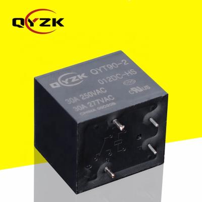 中国 Factory sealed high quality relay 30A250VAC SPST-NO (1 small form A power T90 AC relay) 24VAC factory direct sales 販売のため