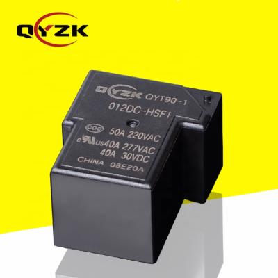 中国 Dpdt T90 JQX15F Auto Spot Socket Power Relay Sealed Universal High Foot 50A220VAC Relay CQC 5v4 Relays Dpdt T90 Universal Relay 販売のため