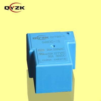 China 48VDC SPDT Rating Sealed Load 30AMP 250VAC 30A 30VDC 5 Pins 0.9W Alternative to 953G General Electric Power Relay en venta