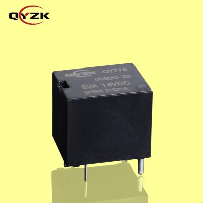 China Sealed Volt SPDT (1 Load 20 Form C Rating Coil 5 Amp 14VDC 5) Pins 0.6W Alternative to HFKW Small Volume Shockproof Automotive Relay zu verkaufen