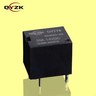 Китай Sealed Coil 24VDC SPDT (1 Load 20 Form C Rating 14VDC 5 Amp) Pins 0.6W Alternative to FBR-59 Miniature Shock Proof Automotive Relay продается