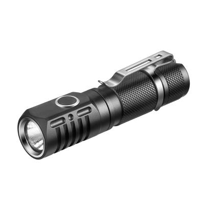 China HEYLUX 3Cree LED 2800LM High Lumens Residential EDC Flashlight with 18650 Rechargeable Battery, Magnetic Tail, Waterproof IP68 Light for sale