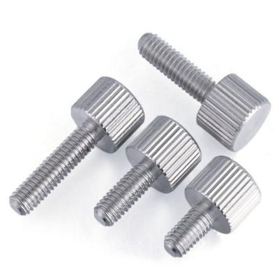 China Customized Round Cnc Thumb Screw M3 Stainless Steel Knurled Thumb Screw for sale