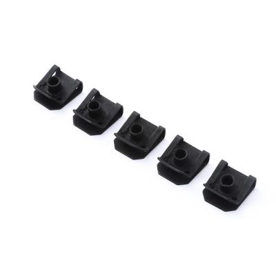 China Heavy Industry Black-Oxide Alloy Steel M4 M5 M6 U Clip Nuts Coupling M6 Clip Spring Steel U Type Nut for sale