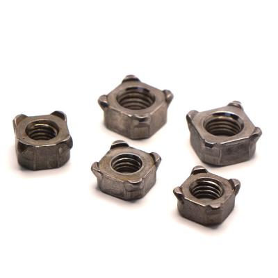 China Heavy Industry OEM M4 M5 M6 M8 M10 M12 Stainless Steel Weld Lock Spring Cage Square Nuts For Wood Furniture for sale