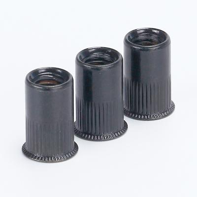 China General carbon steel small insert nut black zinc countersunk small countersunk small head nut m3 m4 m5 m6 m8 m10 for sale