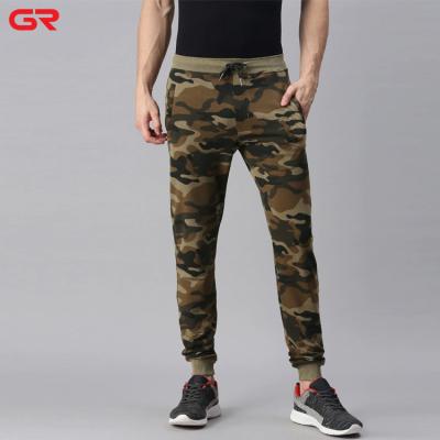 China New Arrival Men's Elastic Waistband Sporty Track Anti-Wrinkle Pants Stylish Camouflages Anti-pilling Zipper Up Pockets Jogger Custom Pants for sale