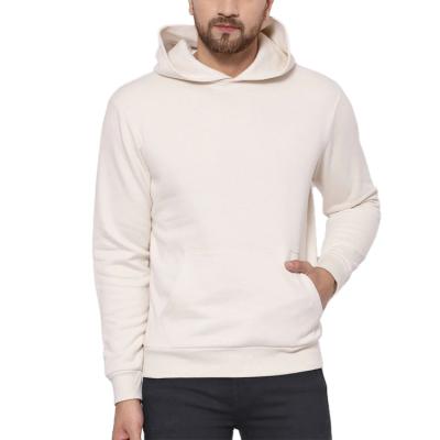 China Anti-Wrinkle New Arrival Private Label Solid Color Hoodie For Men's Casual Comfortable Casual Fit Long Sleeve Street Pullover Men's Gym Hoodie for sale